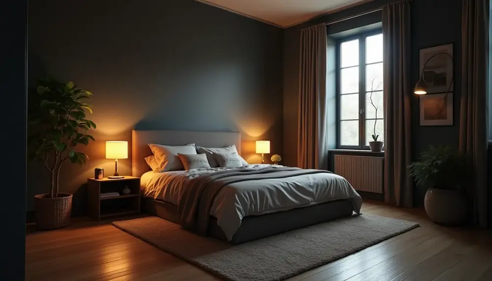 schlafzimmer-schwarz-so-wirkt-dunkles-design-gemuetlich-statt-trist